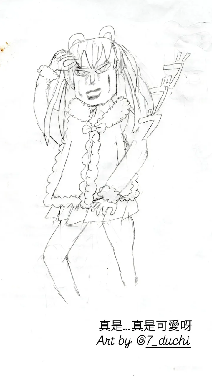 Aiixi Bear art by Instagram ． @7_duchi